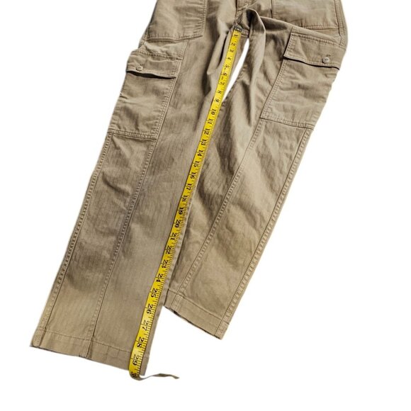 Madewell Womens 90's Straight Cargo Pants, Tan Khaki, Utility, Size 31 - Picture 8 of 9